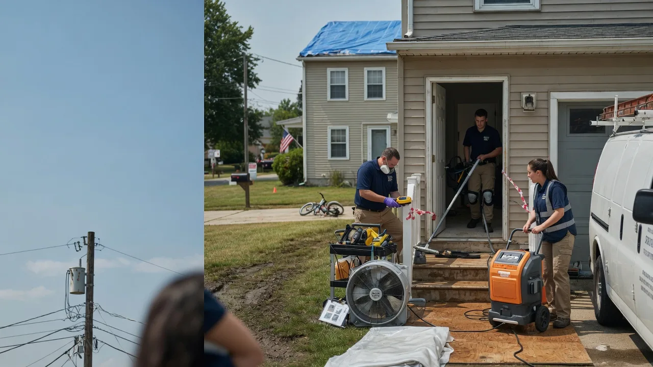 Water Damage Repair in Milton Center, OH near me